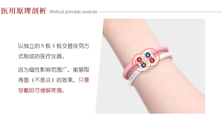 硅膠輕質能量手環